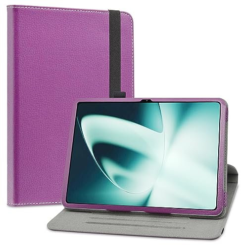LiuShan Rotary Funda para OnePlus Pad Tablet, Folio Soporte PU Cuero con Funda Caso para OnePlus Pad/OPPO Pad 2 Tablet 11.6 Pulgadas,Purple