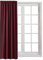 Cleanlevel EST 2016 Vorhang Blickdicht 140x250cm Gardine mit Kräuselband Universalband Wohnzimmer Schal lang für Schlafzimmer Vorhänge (Bordeaux, 1)