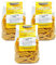 Oltresole, Pâtes de pois chiches italiennes biologiques, format Penne, pâtes protéinées à base de farine de pois chiches 100% biologiques, riches en fibres, végétaliennes, sans gluten
