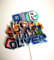 Personalised Gamers Cake Topper, Roblocks themed cake topper