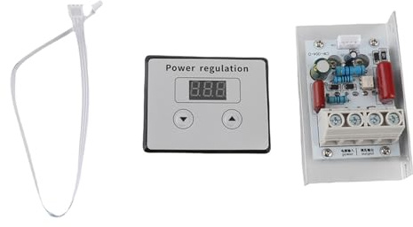 HWGING Pulsweitenmodulationsregler Spannung 11×7×6 10000w Scr Digital Spannungsregler Control Dimmer Thermostat Ac 220v 80a Bürstenloser Motorcontroller
