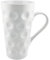 0,2 L Dubbetasse - Keramik Tasse 200 ml | Pfalz Retro Kaffeebecher | Pfälzer Kaffeetasse - Weiß