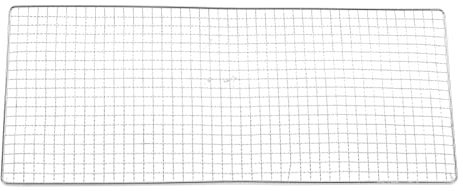 Stainless Steel BBQ Grate 24.4x10.2in Grill Net Barbecue Wire Mesh Net BBQ Grill Net for Camping Picnic