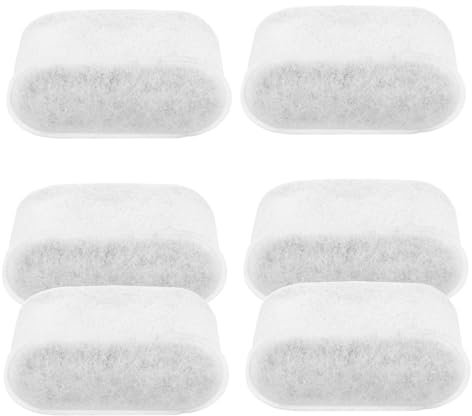 COLLBATH 6St wasserreiniger hauswasserfilter kaffeefilter Kaffeemaschinenpflege filter für kaffeevollautomaten kaffeepadmaschine Wassersiebe Aktivkohlesiebe Filterbeutel Fasern Weiß