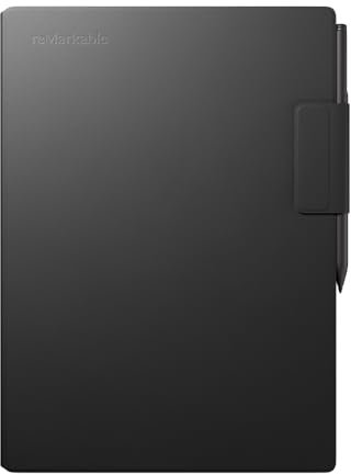 reMarkable Paper Pro - Premium Leather Book Folio for your 11.8'' Paper Tablet - Black