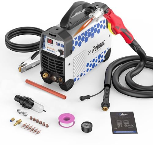 Tagliacera a Plasma 60A, Inverter IGBT Digitale 240V, Taglio Netto di 1/2, Ideale per Progetti DIY e Industriali,RBC6000 5GEN