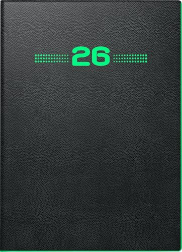 BRUNNEN Taschenkalender Mod. 736 2026 „NEON“ | A6, Kunststoff