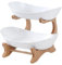 Feriany Bandejas para Frutas, Estantes, Platos de Mesa, Vajilla, Cocina, Frutero, Bandejas Divididas para Pastel de Dulces, Vajilla, Platos A