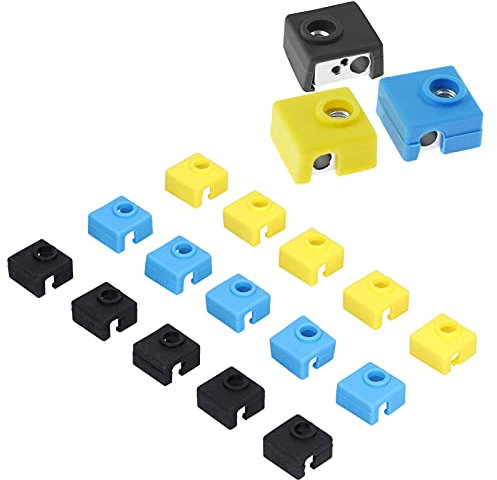 MK8 Silikon -Sockenhülsenabdeckung Zum Heizungsblock -Silikonschutz mit Nicht -Stick -Material für 3D -Druckerzubehör