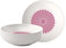 Villeroy & Boch Fleur cassis Lot de 6 bols à pâtes, 24 cm, pour pâtes, pâtes, bols et salades, assiettes creuses, assiettes plates, passent au lave-vaisselle et au micro-ondes, porcelaine de qualité