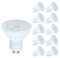 LAMPAOUS gu10 led Kaltweiss gu10 Lampen led Spot Leuchtmittel Birnen Keramik 500lm 6W 6000K ersetzt für 55 Watt bis 60 Watt Halogenlampen…