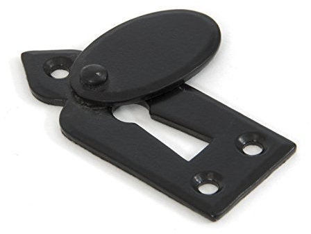 From the Anvil 33867 Gothic Escutcheon & Cover-Black