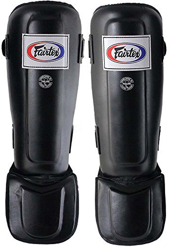 Fairtex Schienbeinschutz, SP3, schwarz, Schienbeinschoner, Shin Pads, Guards MMA Größe XL