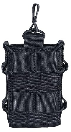 EXCELLENT ELITE SPANKER Einzel/Doppel Magazin Pouch Pistolen Magazintasche | oben offen molle magazintasche,m4 mag pouch,g36 magazintaschen,für M14 M16 AR15 G36 M4 Magazine