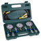 Hydraulisches Manometer, Hydraulikdruck-Test-Kit Druckbeständigkeit für die hydraulische Druckprüfung von Maschinen, 25/40 / 60MPa