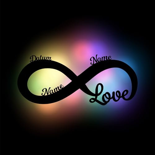 Namofactur Liebesgeschenk schöne romantische Geschenke Liebe zum Valentinstag Hochzeit, Verlobung, Geburtstag, Jahrestag für Frau Mann Freund Freundin Paare Männer Frauen die Besten Partner