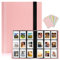 Flintronic Fotoalbum mit 468 Taschen, Kompatibel Mit Fujifilm Instax Mini Film/Kodak Zink Fotopapier/Polaroid Zink Fotopapier/HP Sprocket Fotopapier Mini 3-Zoll-Film Fotobuch aus PU-Leder