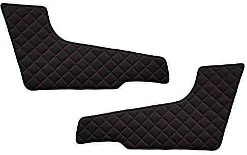 F-CORE Türverkleidungen LKW für Volvo FH 4 01.13-12.19 FH 5 01.20- SCHWARZ/ROT