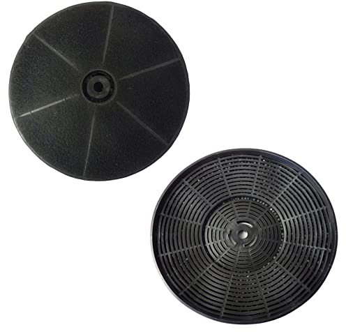 2 x Place4parts Cooker Hood Charcoal Extractor Filters for CDA CHA15, EIN60, ECHK90, ECPK90 173mm