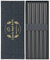 5 Paires Noir Baguette Reutilisable Metal Baguette Chinoise Coréenne Japonaise Baguette Coffret Cadeau pour Cuisine Maison Restaurant