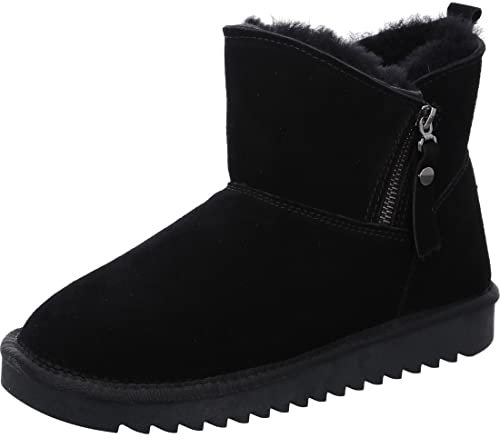 ara Damen Alaska Stiefelette, Schwarz, 42 EU