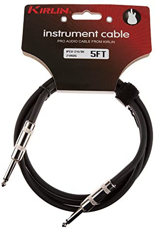 Kirlin ipcv241 – Cable recto, adaptador de conector Jack de 5 m, 5 pies