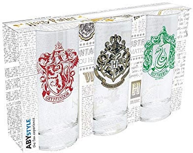 ABYSTYLE - HARRY POTTER - Set de 3 verres