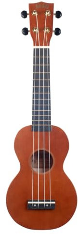 Mahalo Ukuleles Rainbow Series 4-String Ukulele rechts braun Sopran (MR1TBRK)