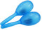 A-Star Kunststoff Maracas Frosted Blue - Paar - 20cm Shaker Pädagogisches Rhythmus Instrument für Kinder