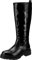Geox D Iridea D04HRC054, Stivali Donna, Black, 37 EU