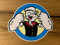 #819 / Popeye Power Aufkleber ca. 12 x 10 cm Auto Tuning Sticker Scheibe Vintage Retro Oldtimer Oldschool Comic Fun V8 US Car Custom