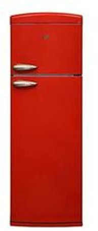 NEW POL Réfrigérateur 2P NW170P2RE Retro Rouge 1,75 m