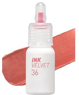 peripera Ink The Velvet Tint AD Weather, Peri's Color Center (5 Colors) 4g (36 Active Coral)