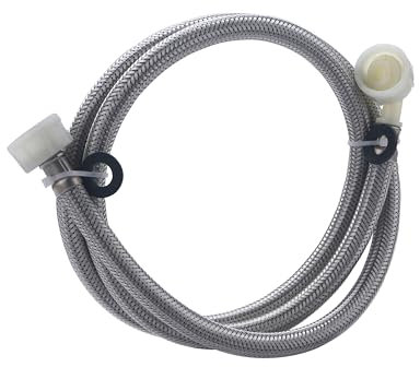 Tubo in acciaio inossidabile per lavatrice QUICK PLOMBERIE
