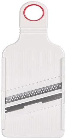 QARIDO Cortadora de mandolina para Cocina, Rallador de repollo sin Esfuerzo con Orificio para Colgar, Cortadores manuales de Verduras para repollo, Col rizada roja, cebollas, Patatas, pepinos