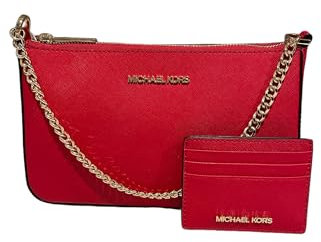 Michael Kors Bag Giftable Boxed Items Jet Set Travel Medium (Bright Red), hellrot