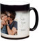 ORWONet personalisierte Zaubertasse mit Foto | 330 ml Zaubertasse gestalten | Farbwechseltasse: Foto wird durch Heißgetränk sichtbar | Magic Mug aus Keramik (i love you, innen weiß)