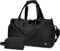 Ceneda 20 Sports Gym Bag Duffel Bag with Wet Pocket & Shoes Compartment Portable Overnight Weekender Bag Travel Bag Yoga Bags for Women (Pink)