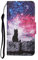 ChoosEU Case for iPhone 15 Wallet Case Flip PU Leather Case Cute Pattern Design for Girl Women Men Phone Case Silicone Shockproof Protective Case Cover for iPhone 15 - Cat Star
