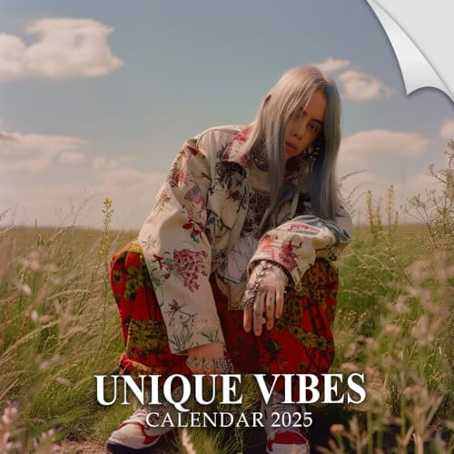 Unique Vibes Calendar 2025: Looking ahead to 2025, Bonus last 3 months 2024, Featuring over 15+ designs for Unique Vibes. Perfect for gift on ... birthdays | Kalender Calendario Calendrier