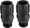 Reguladores de presión del kit de riego de 2 PCS, sistemas de riego de jardín de 20 PSI Regulador de presión de riego por goteo de 3/4 pulgadas Reductor de presión de riego de riego de riego de
