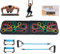 Unipampa Liegestützbrett Fitnessgeräte für Zuhause, Liegestütz-Brett Multifunktions, Push Up Board, Liegestützgriffe für Arm/Brust/Schulter Training, Resistance Bands, Kunststoff ABS, für MännerFrau
