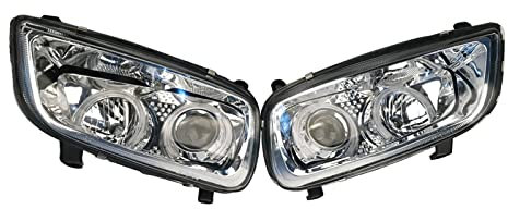 DXLZKCMRV Scheinwerfer für Auto kompatibel mit T0yota RAV-4 Rav4 Rav4 SXA10 SXA11 1998 1999 2000 Scheinwerfer 2 Stück mit Linse Fernlicht und Nahlicht