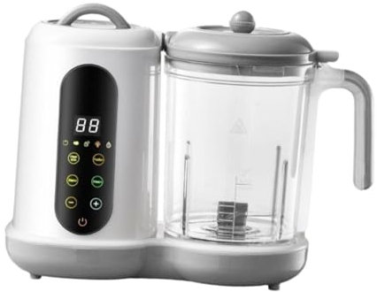 Baoblaze Máquina para Hacer, vaporera, Molinillo, procesador de Alimentos caseros Multifuncional, licuadora de puré para bebés recién