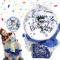 Geldgeschenke Geburtstag Überraschungsbox mit Luftballons, Pull Geld Ballon Box für Geldgeschenke, Geldgeschenk Ballon, Geburtstag Geldgeschenk Verpackung für Familie und Freunde (Blau)