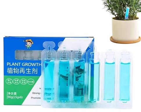 Fertilizzante Per Piante,Confezione Da 6 Pezzi Cibo Per Fiori 15g - Integratore Per Radici Rivitalizzante Universale Per Crescita Fiori Per Giardino Orchidea Vegetale