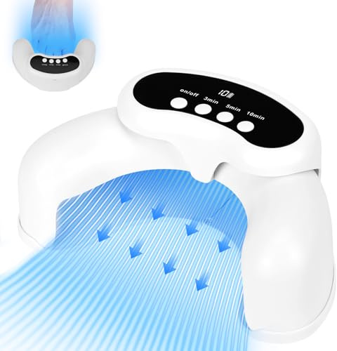 Nagelhärtungsgerät, Nagellampe mit zwei Wellenlängen, Infrarot-Sensor, Intelligenter Timer 3/5/10 Minuten, Schmerzfreie Nagelpflege
