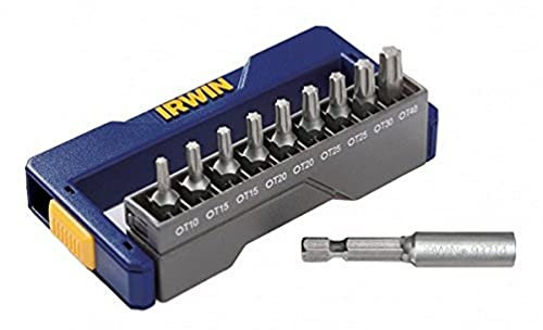 Irwin Tools 1868199 Bit Set 9 Pieces, Mix More Door Inserts