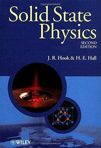 Solid State Physics (Manchester Physics Series) by J. R. Hook (1991-07-22)
