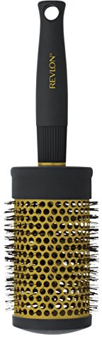 Revlon Nano Ion + Ceramic Technology Borsten, groß, rund, goldfarben